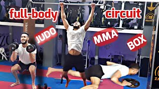 Full-Body Circuit Workout  ( JUDO , MMA , BOX ) for Power Endurance
