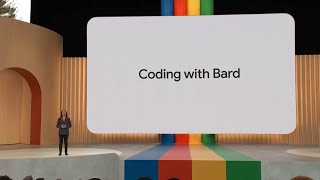 Coding with Bard | Goggle I/O 2023 highlights