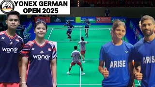 Hidayatullah/Pasaribu (INA) VS Surya/Pramuthesh (IND) | Round Of 16 Badminton Yonex German Open 2025