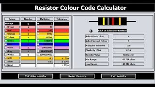 How to Create Resistor Colour Code Calculator in Java NetBeans - Part 3 of 3
