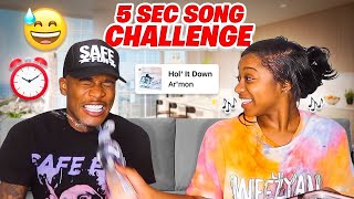 Sing The Song Or Drown 💦: We Had To Match The Words With Different Song Choices‼️….It Got WILD 🤯