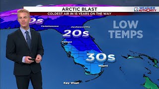 South Florida braces for rare cold weather, wind chills in 20s