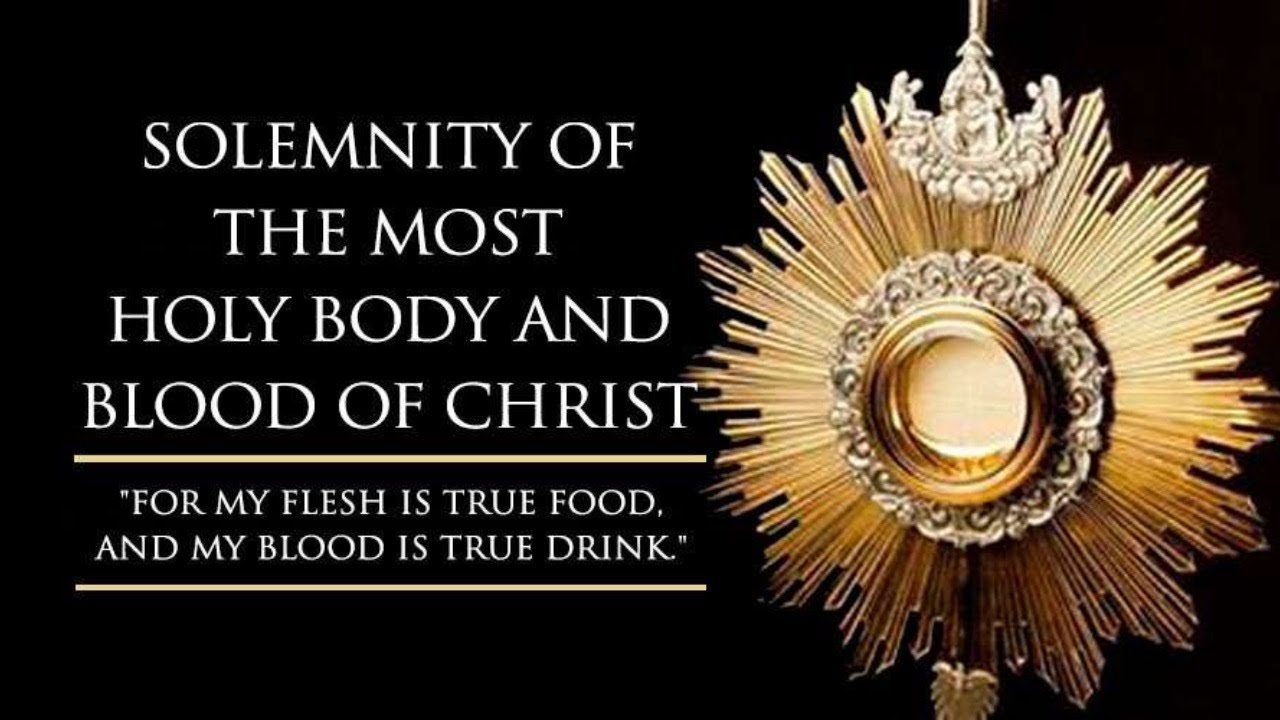 Solemnity Of Corpus Christi - YouTube