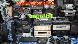 Amply California USA, vang số bãi, loa sam sung, loa sony và rất nhiều loa xịn sò nội địa nhật khác