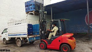 How To Use A Linde Forklift / How To Drive A Linde Forklift / How To Operate Forklift