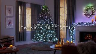 How to Set Up a Balsam Hill Twinkly Pre Lit Christmas Tree