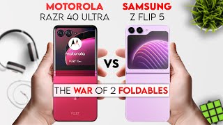 Motorola Razr 40 Ultra vs Samsung Galaxy Z Flip 5 | 9 Pro Tech | #motorola #samsung #9protech