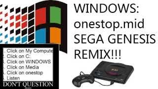 Windows - Onestop.mid: Sega Genesis Remix