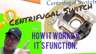 Centrifugal Switch/ how it works \u0026 function.#starting ,#capacitor ,#accircuit