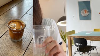 vlog. 일상 브이로그(대구 3대 라떼 맛집, 카페투어, 여름 홈캉스 & 캠핑, 팔공산 캠핑장🏕)