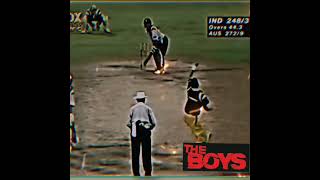 lbw out for Sachin given by aussies umpire😂|#shorts|