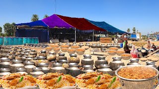 Biggest Traditional Marriage Ceremony in Pakistan Desert Village | Mega Cooking Food for 3000 People