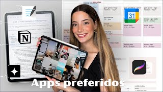 MEUS APPS PREFERIDOS DO IPAD | Aplicativo de estudos, produtividade e organização