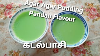 (ENG SUB)TASTY PANDAN FLAVOUR AGAR AGAR PUDDING*கடல்பாசி