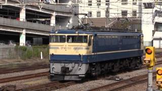 ELSLみなかみ号　 EF65-501  D51-498   高崎駅機関車付替え　2015年10月24日