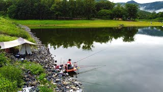 ตั้งแค้มป์ล่าบ้าบิ่นอยู่สันเขื่อนตลอด 2 วันตามหาจนเจอ P.NU FISHING