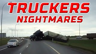 American Truck Drivers - BEST OF Road Rage, Car Crash, Brake Check, Instant Karma | USA  CANADA 2023