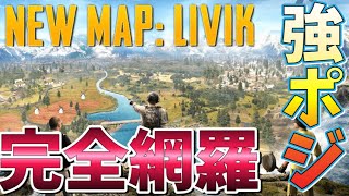 【PUBG MOBILE】LIVIK強ポジ集\u0026解説！効率的にレートを上げたいなら必見です！【PUBGモバイル】【kanon】