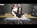 children of bodom towards dead end piano cover