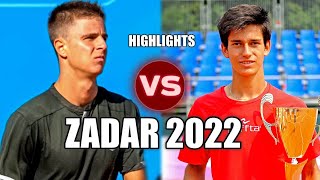 Duje Ajdukovic vs Carlos Sanchez Jover ZADAR 2022 Highlights