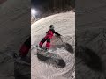 심야시간 라이딩에 지칠때 범프들 모아서 아들과 점프하며 놀기 지산스키장 스노우보드 범프밭 snowboard snowboarding