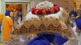 @LiveA1 Amrit vele Di Mariada Hukamnama Sahib ji from Shri Darbar Sahib Amritsar