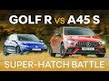 VW Golf R vs Mercedes-AMG A45S: DRIFT Mode Showdown | 4K