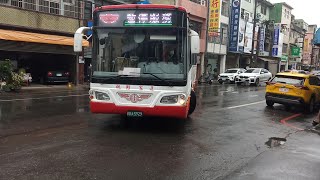 桃園客運暫停服務班車 新屋站進站(KKA-3929)