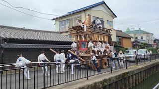 令和4年 潮来祇園祭禮 天王町(四丁目)【中日･昼の部】パート⑥