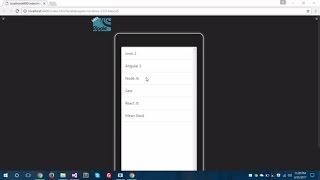 Ionic - Create your first ionic App