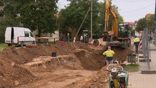 Sākas būvdarbi Viestura ielas posmā Jēkabpilī, šogad plāno sākt arī Draudzības alejas remontu