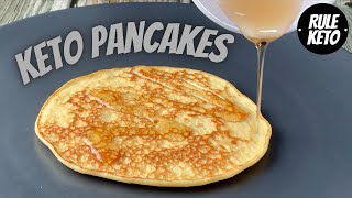 Easy Keto Coconut Flour Pancakes | Just 3 Ingredients