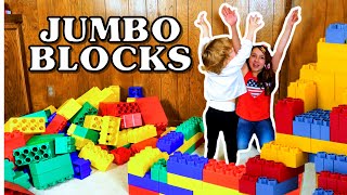 Kids Adventure Jumbo Building Blocks | Giant Lego Blocks