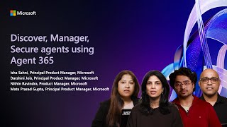 Discover, Manage, Secure agents using Agent 365