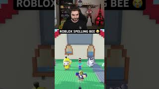 We Did A SPELLING BEE In Roblox…