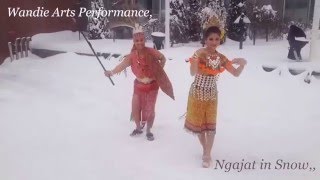 Ngajat Iban In Snow (wandie arts)