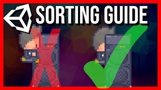 How to Sort 2D Sprites by Pivot Point for 2D Unity URP Top Down Games