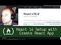 React 16 Setup with Create React App (P4D1) - Live Coding with Jesse