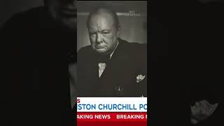 Stolen Winston Churchill 'Roaring Lion' portrait returned after ceremony in Italy