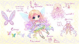 【Speedpaint】 Flowerfly Fairy (Hyan Timelapse #178)