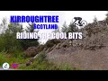 Kirroughtree Scotland. Riding the COOL bits.