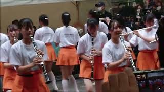 京都橘高等学校吹奏楽部Kyoto Tachibana High School Brass Bandとうきょう総文２０２２パレードTokyo Sobun 2022 Parade／orange devil