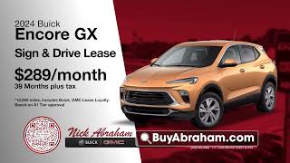 Nick Abraham Buick GMC Aug 2024 Specials