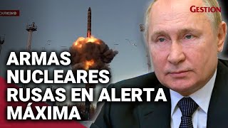 RUSIA vs. UCRANIA: Putin ordena poner en alerta máxima a las \