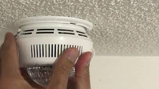 How to Fix Smoke/Fire Alarm Beep or Chirp - Battery Change