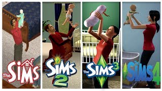 ♦ Sims 1 - Sims 2 - Sims 3 - Sims 4 : Baby Evolution