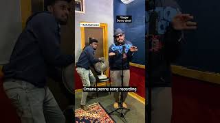 Omana Penne Song Recording | Vikkals