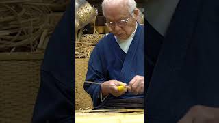 - PART 1 - 500-years-old technique!? The process of making bamboo flower baskets. #short #shorts