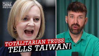 LIZ TRUSS IN TAIWAN: \