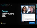 Demo: Verify Azure SQL | Azure SQL for beginners (Ep. 15)